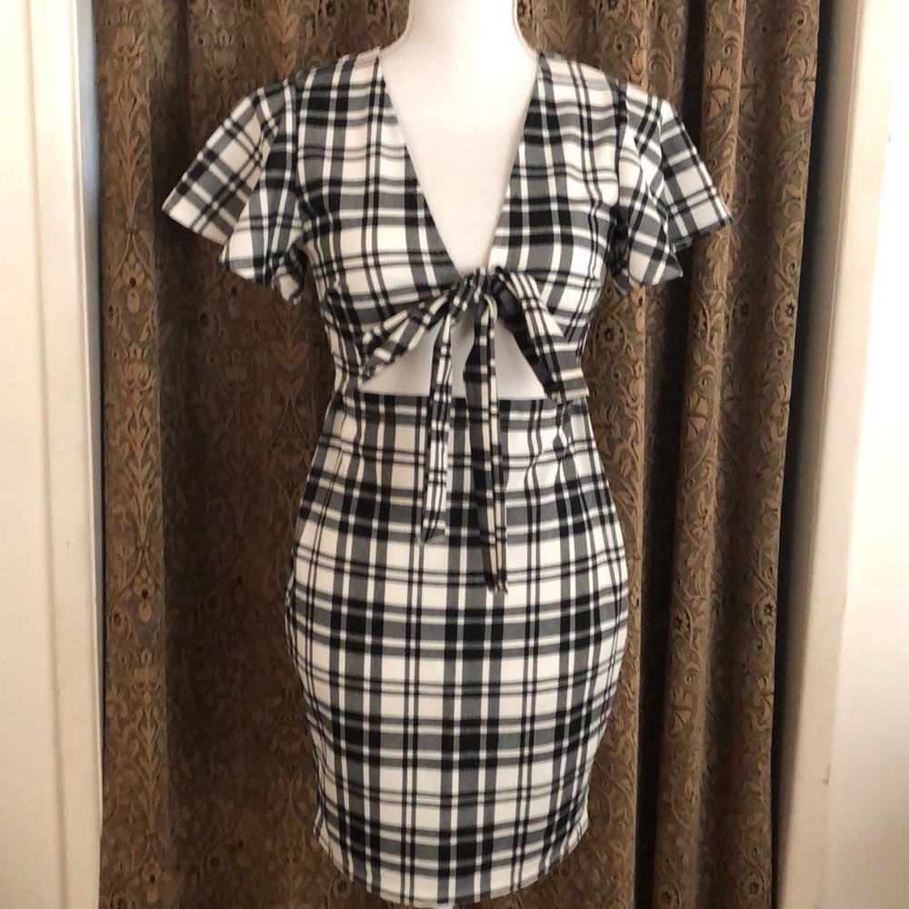 Plaid dress